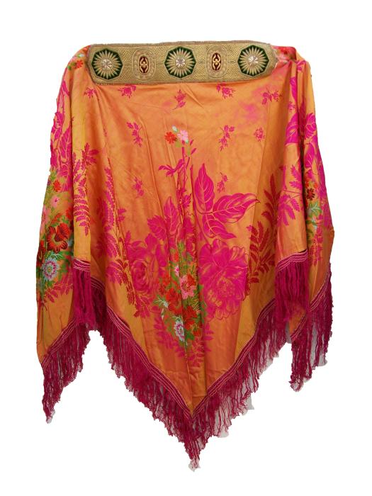 1718 Noband (Forehead ornament) Bukhara (0.54X0.11) , nineteenth century